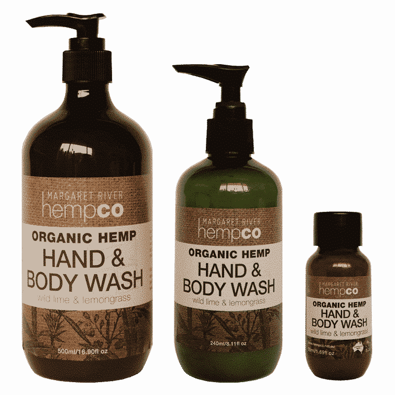 HempCo Organic Hemp Hand & Body Wash - Wild Lime & Lemongrass